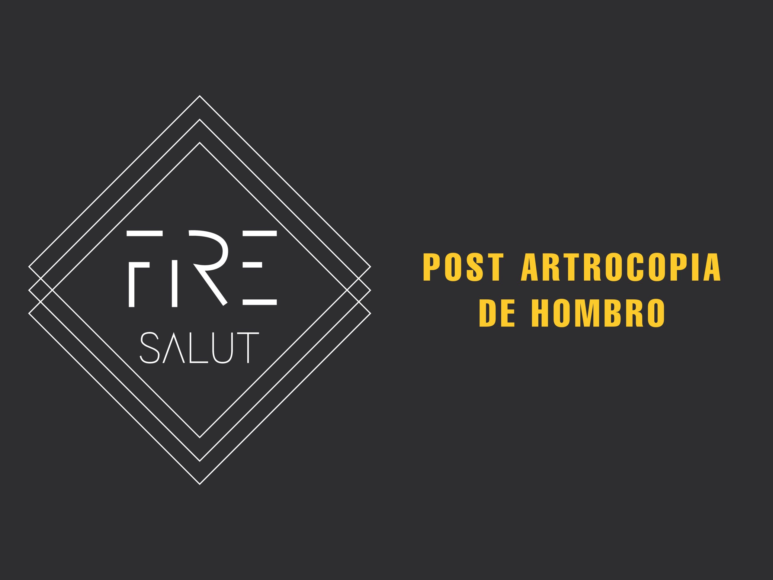 POST ARTROSCOPIA