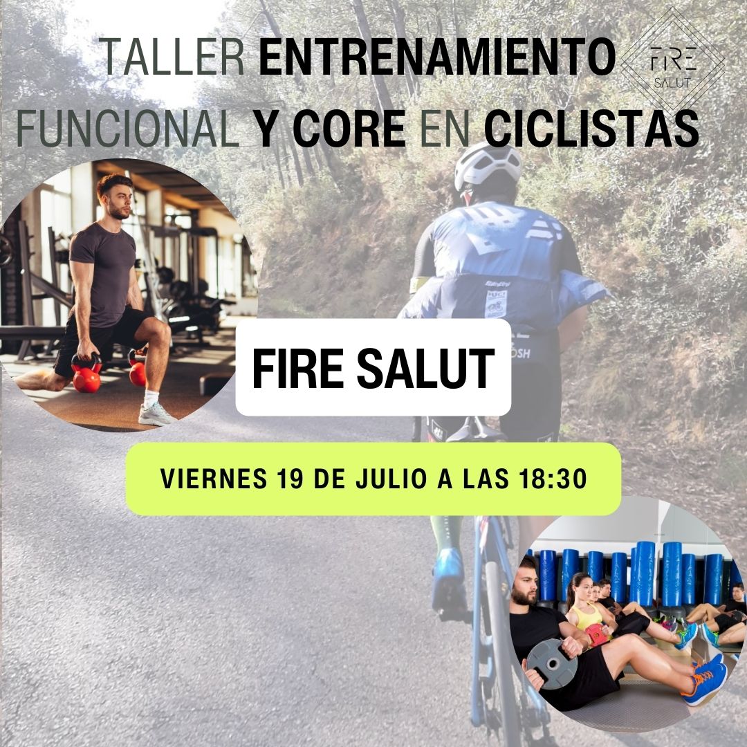 taller entrenamiento funcional y core en ciclistas