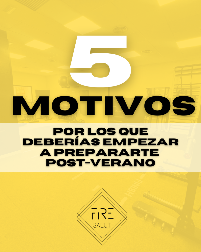 Razones para prepararte post verano