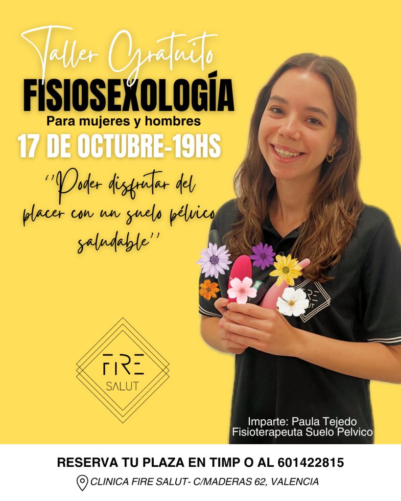 TALLER GRATUITO: FISIOSEXOLOGÍA